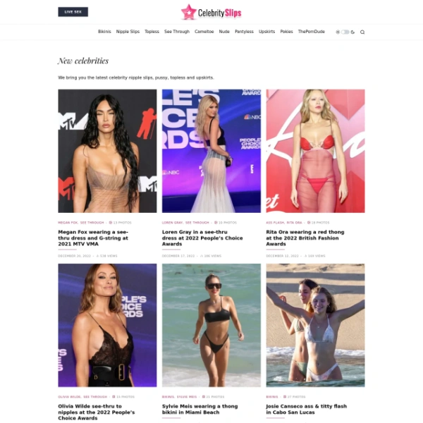 Celebrity Slips on porndir.org